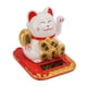 thumbnail image 1 of Mini Gato Afortunado Con Energía Solar, Delicado Gato Rico Con Textura, Gato Que Agita El Brazo Con La Mano Con Linda Sonrisa Maneki Neko Para Coche, Dormitorio, Oficina, 1 of 7