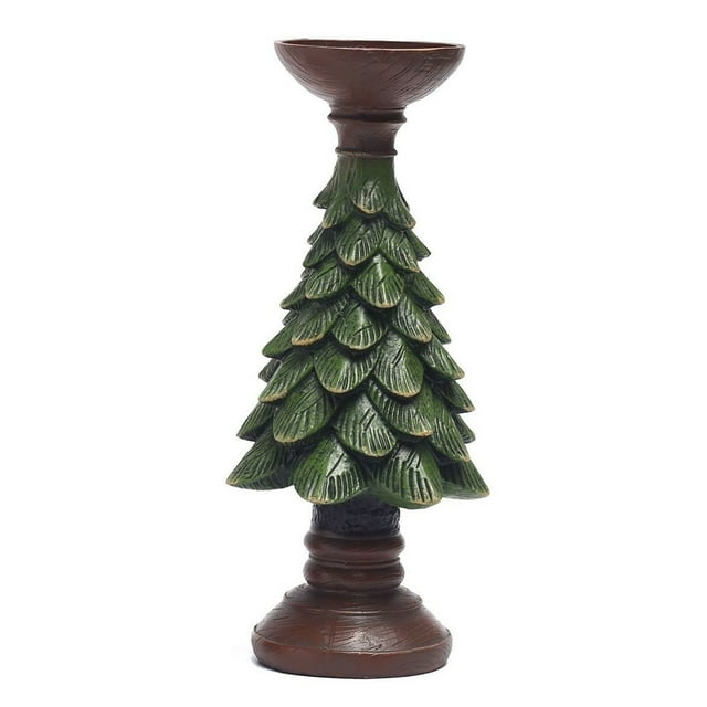 Adornos De Decoración De Navidad Verde Transfronterizo Cedro Árbol De Navidad Candelabro Mesa Decoración De Sala De Estar Regalos De Navidad Regalos