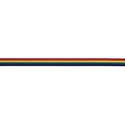 3/8" Roman Stripe Grosgrain Ribbon, 4'