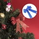 thumbnail image 3 of Inteprter Adornos navideños con lazo ligero, cinta hecha a mano, flor, tejido impermeable, lazos parpadeantes, nudo, celebración de boda Kits de decoración para fiestas Azul, 3 of 6