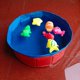 thumbnail image 1 of Lavabo de limpieza para mascotas plegable de PVC, piscina portátil para perros y gatos, 1 of 6