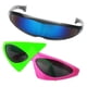thumbnail image 1 of Paquete De 2 Piezas Azul Narrow Gafas Fiesta Divertida Gafas De Sol Vestido De Lujo Festival De Cumpleaños Macarena Disfraz de gafas de sol de la novedad, 1 of 7