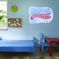 thumbnail image 3 of Children Playroom Happiness Sign Wall Decal Decoration Beautiful Open Treasure Box Stars Playroom Magic Lasts Years and Easily Removable - Size: 30 In(W) x 18 In(H), 3 of 5