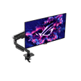 thumbnail image 2 of ASUS ROG Swift 27" (26.5" viewable) 1440P OLED DSC Gaming Monitor (PG27AQDM-R) - QHD (2560x1440) 240Hz, 0.03ms, G-SYNC Compatible, 99% DCI-P3, True 10-bit, Monitor Arm Included, 2 of 5