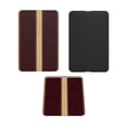 thumbnail image 3 of Acrylic Refrigerator Stick 3.5×2.5in Rectangular Anti-Tear Wear Or Fracture Can Be Used For A Long Time To Stick Soft Magnetic Back Maroon Stripe_3, 3 of 8