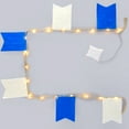 thumbnail image 3 of Blue and White Plaid Easter Collection - Garland, 3 of 10