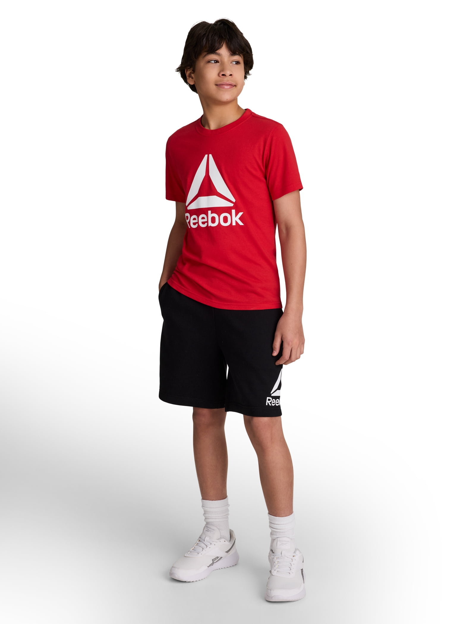 Reebok Boy's Athletic Core T-Shirt, 2-Pack, Sizes 4-18