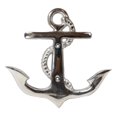 thumbnail image 5 of Sleek Aluminum Nautical Coastal Sea Sailor Ship Anchor 2-Peg Double Wall Hooks, 5 of 10