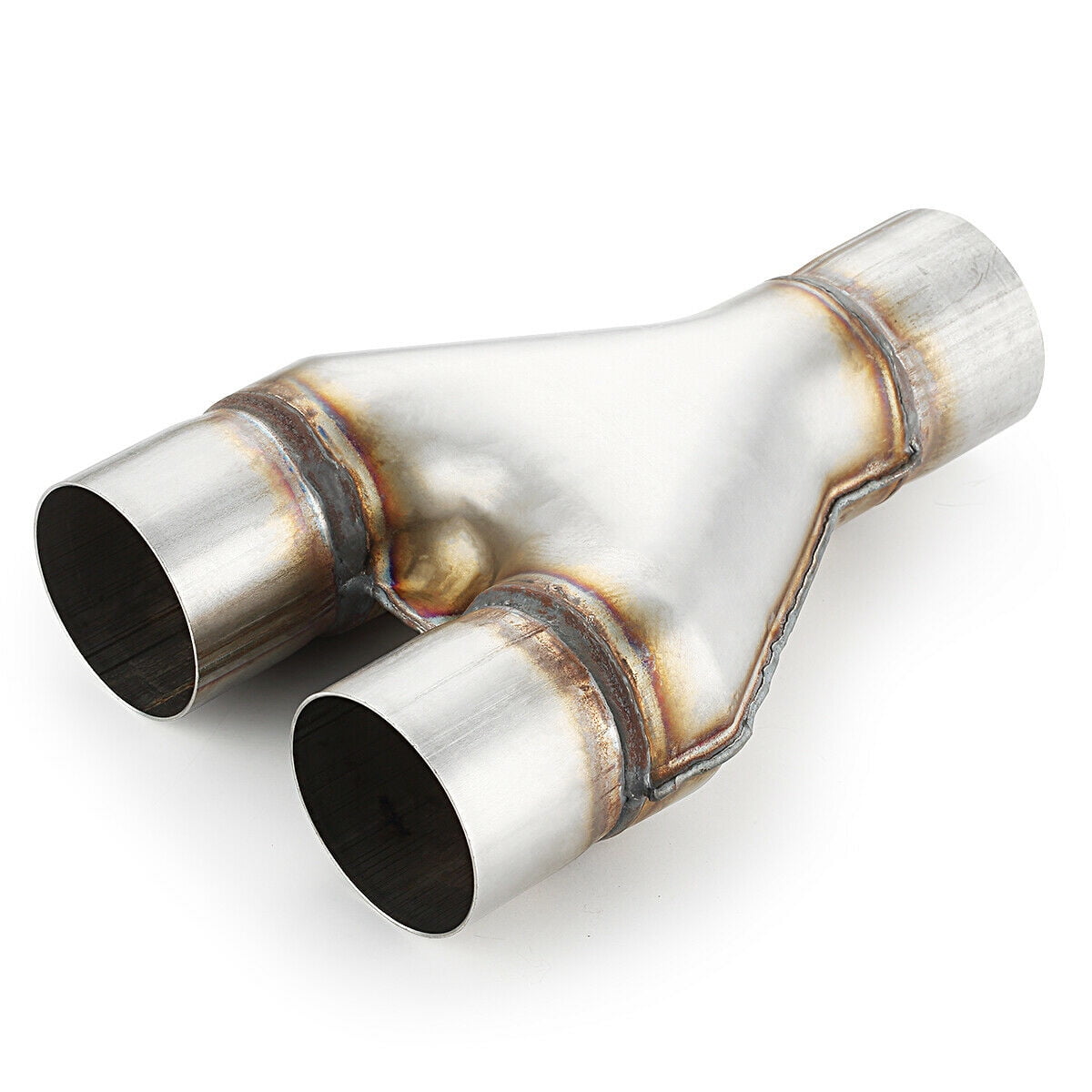 LCGP Shy2525 Welded Exhaust Tip YPipe 2.5" Dual Inlet /Car Universal