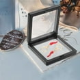 thumbnail image 2 of Shadow Box 3D Floating Frame Shadow Box Display Case Black 1Pcs 9x9cm, 2 of 6