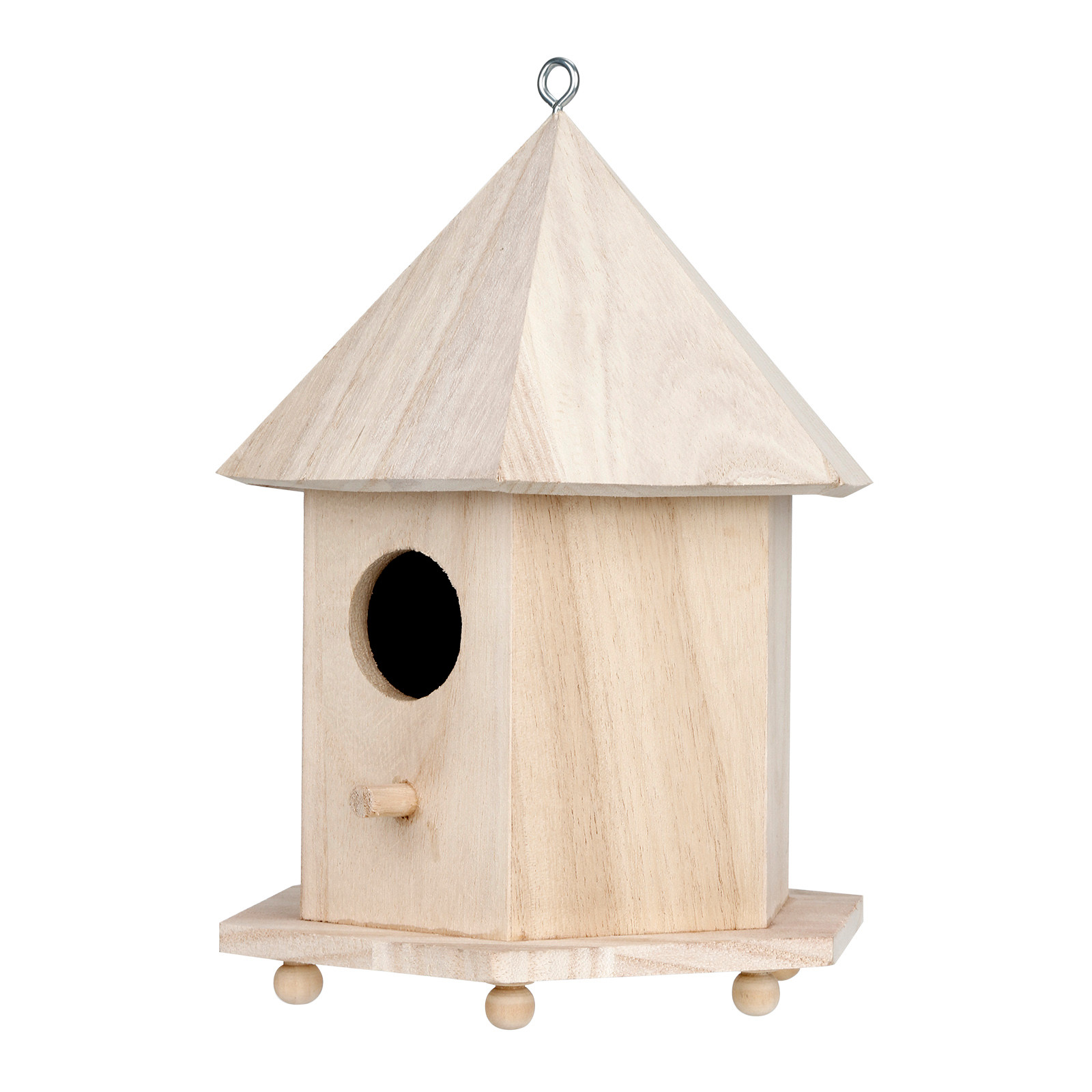 LYTiang Wooden Bird Nesting Box Hanging Bird Nests Home Garden ...