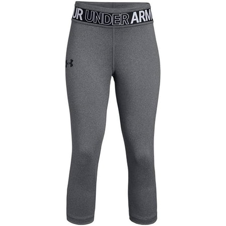 Under Armour Girls HeatGear Heather Capris