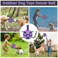 thumbnail image 3 of Balón de fútbol QDAN Dog Toy con correas para perros grandes (20 cm), 3 of 7