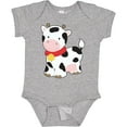 thumbnail image 3 of Inktastic Cow Boys or Girls Baby Bodysuit, 3 of 5