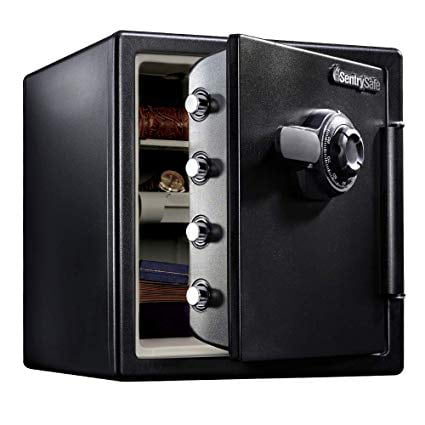 Photo 1 of (DENTED TOP)
SentrySafe SFW123CU Fireproof Safe and Waterproof Safe with Dial Combination 1.23 Cubic Feet