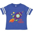thumbnail image 3 of Inktastic 2nd Birthday Rocketship Space Party Boys or Girls Toddler T-Shirt, 3 of 5