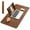 Brown/Black, variant on NOSTHEART Leather Desk Pad Protector ,Mouse Pad,Office Desk Mat, Non-Slip PU Leather Desk Blotter,Laptop Desk Pad,Waterproof Desk Writing Pad for Office and Home (39.4" x 17.1", Dark Gray & Yellow)