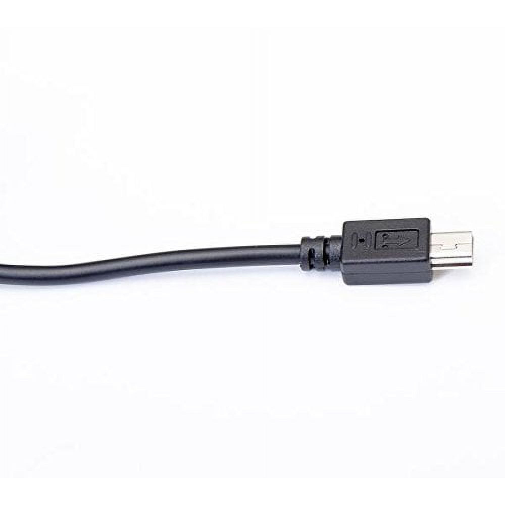 OMNIHIL (5FT) Mini USB Cable Compatible with Sylvania 10? Photo Frame Multimedia Wood Frame Remote (SDPF1087)