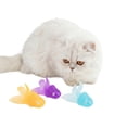 thumbnail image 1 of One Paw, 3-Pack Silicone Fish Toy Set for Cats, Multi Colour, Interactive, Fish, 1 of 7