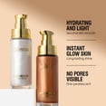 thumbnail image 5 of Julystar Body Shimmer Oil - Lightweight Highlighting Lotion for Face & Body, Sheer Shimmer Glow with Non-Greasy Finish, 01 Moonlit, 5 of 9