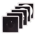 thumbnail image 1 of Plastic Collection Boxes Coin Display Boxes Square Black 25pcs/set, 1 of 7