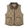 thumbnail image 2 of Neewe Women Quilted Casual Vest Lightweight Packable Sleeveless Jacket Button Top with Pocket 2XL-5XL, 2 of 3