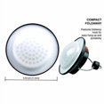 thumbnail image 1 of SUBOOS LED Portable Camping Tent Light, Super Bright with 3 Light Modes, 100h Runtime, Waterproof, Battery Powered Outdoor LED Lantern with Foldable Hook, Carabiner, Great for Hurricane, Eme, 1 of 1