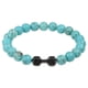 thumbnail image 1 of Pulsera de Piedra Ojo de Tigre Pulsera de Piedra de Lava Stress Yoga Beads Pulsera Ajustable Difusor de Aceite de Aromaterapia Pulsera de Lava para Hombre Mujer, 1 of 2
