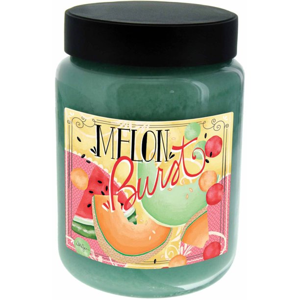 LANG Melon Burst 26Ounce Jar Candle, Scented with Fresh Slices of