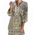 thumbnail image 1 of Robe Tunique pour Femmes, Robe T-Shirt d'Été Décontractée, Robe Évasée Courte Mini, 1 of 2
