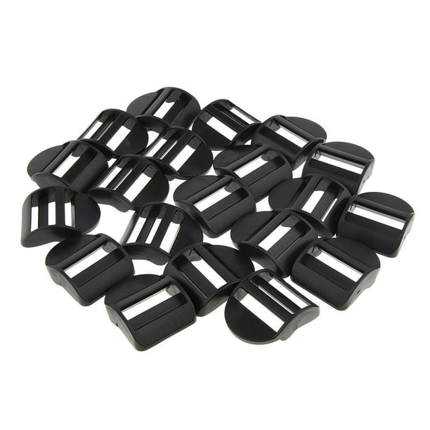 Hebillas Deslizantes De Plástico - Pack De 20 Unidades, 25 Mm, Para Ajustar Correas De Mochilas, Cinturones