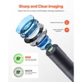 thumbnail image 4 of KFFKFF Trinocular Microscope, 40-5000X Magnification, Professional Compound Microscope for Adult with Phone Adapter, LED Light, Aluminum Alloy Body, for Lab, School, Home, Education, 4 of 9