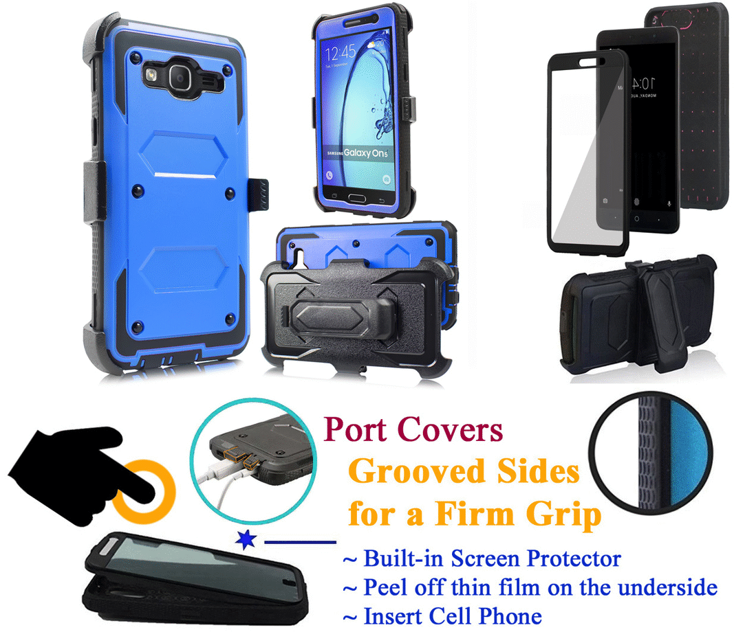 for 5" Samsung Galaxy On5 / On5 Pro Case Phone Case 360° Cover Screen