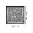 thumbnail image 2 of INSPIRE CHIC Women's Leopard Print Square Scarves Neck Scarf Neckerchief Gray, 2 of 5