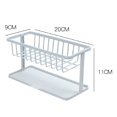 thumbnail image 2 of LIZZ Dishwasher Sink Sponge Rack Hook Corner Storage Rack Bathroom Storage Rack Kitchen Storage Rack, 2 of 8