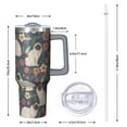 thumbnail image 3 of 1pc Ragdoll Cat 40oz Tumbler with Straw & Handle - Insulated Stainless Steel Cup | Holiday Gift for Man Women (Christmas, Valentine's, Birthday), 3 of 5