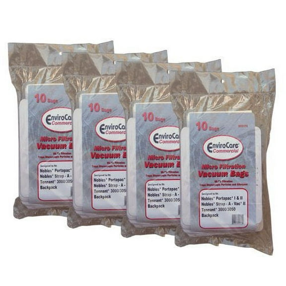 40 Castex, Nobles, Tennant Commercial Allergy Backpack, Canister, Tank Vacuum Cl