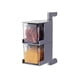 thumbnail image 1 of Caja de condimentos Caja de almacenamiento de condimentos montada en la pared Recipiente giratorio para tarros de especias de cocina, 2 capas, Gris Inevent HA003754-02, 1 of 7