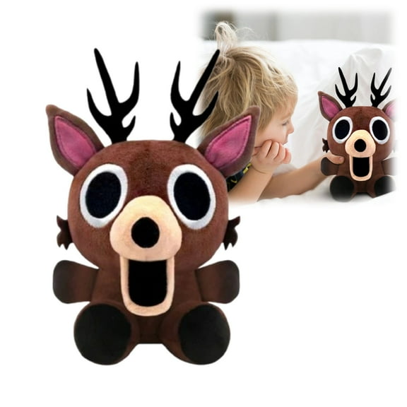 99 Nights in The Forest Plush, 7.9 Inch The Deer Owl from 99 Nights in The Forest for Game Fans, Gift for Kids Boys Girls Adults