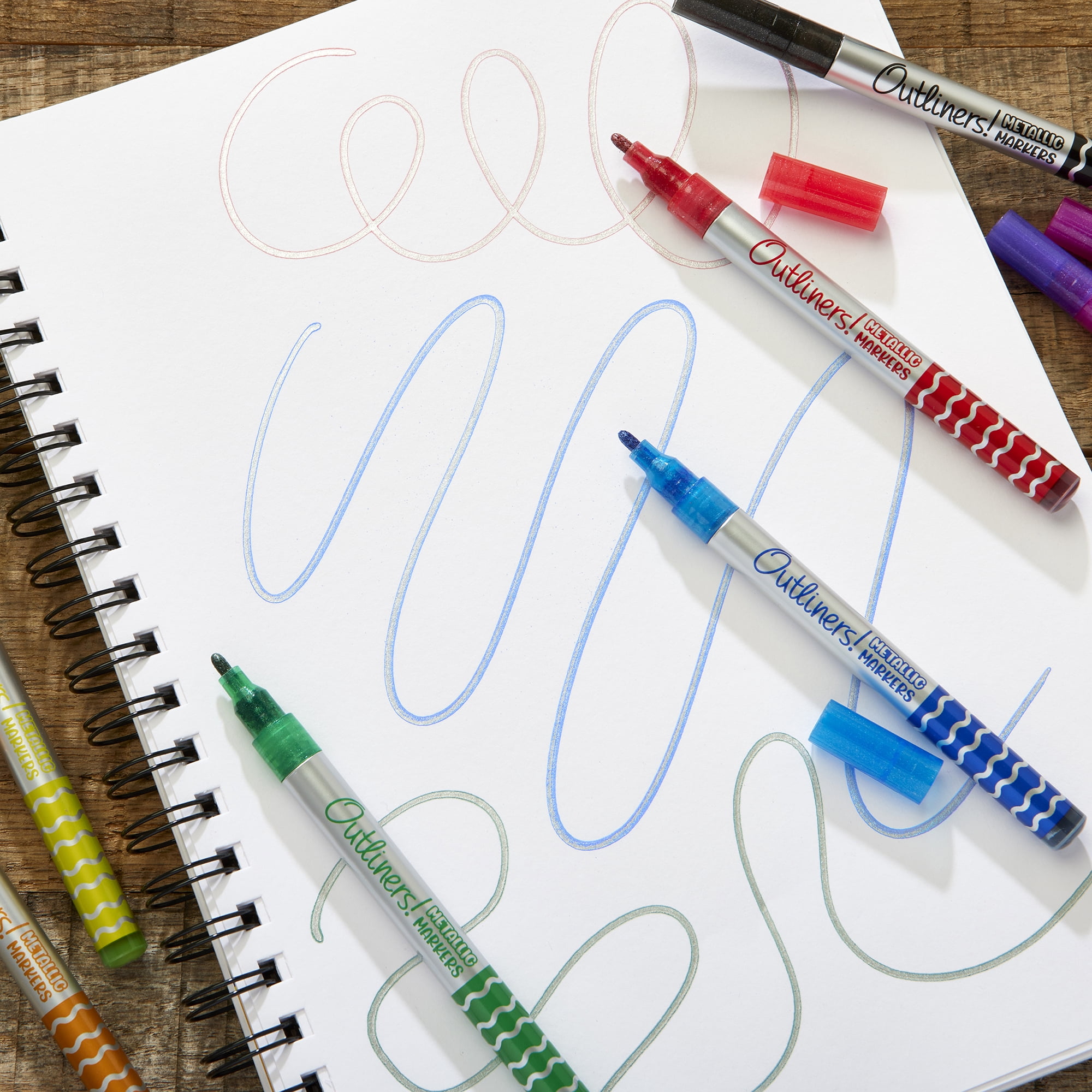 Cra-Z-Art 8ct Outliner Metallic Markers