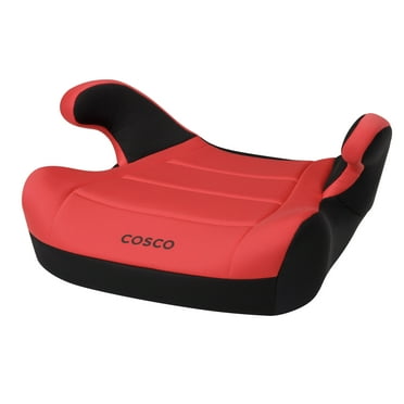 Cosco Kids Rise LX Booster Car Seat, Racecar Red, Toddler, Unisex