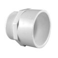 thumbnail image 1 of Charlotte Pipe &amp; Foundry PVC021091800 SCH 40 3 in. SXMPT Adapter, 1 of 1