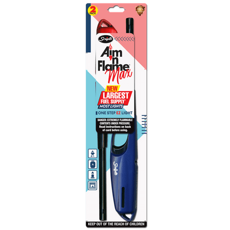 Scripto Aim 'N Flame MAX Utility Lighter (2-Pack)