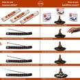 thumbnail image 4 of Myrrh Scented Incense Sticks & Backflow Incense Cones for Waterfall Combo Pack - 60 Insence-Sticks + 30 Backflow Cones - Insents - Incense Waterfall Cones - Inscense, 4 of 9
