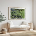 thumbnail image 3 of Lili pad Lake - Photography Nature Lake Water Botanical Scenic Garden Summer Oak Framed Wall Art Print 12 x 18 inches, 3 of 6