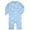 Sky Blue1, variant on Long Sleeve Girls Sun Swimsuit Set With Matching Hat For Water Activities And Outdoor Summer For Toddlers To Years Old