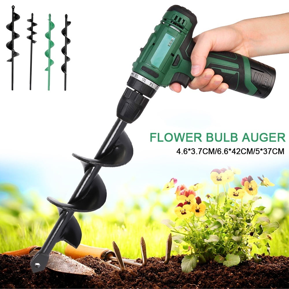 Willstar 4Size Garden Planter Spiral Drill Bit Gadgets Willstar 4Size Garden Planter Spiral Drill Bit Gadgets