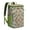 Olive-green-6, variant on Artistic Vintage Insulated Backpack Cooler - 20L Soft Cooler Bag with Paisley Pattern, High-Capacity for 26 Cans, Multiple Pockets, Perfect for Outdoor Enthusiasts