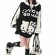 thumbnail image 2 of New Sanrio Hello Kitty Hoodie Zip Up Kawaii Sweater Woman Winter Sweatshirt Top Loose Long Sleeve Thickened Oversize Y2k Clothes, 2 of 3