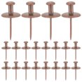 thumbnail image 1 of IDEANATEGRATE 20Ud Push Pins De Cinc Para Colgar Resistente Color Oro Rosa, 1 of 7